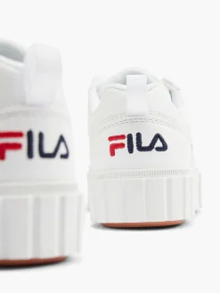 Kinderen FILA Witte Sneaker Platform
