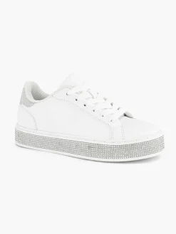 Kinderen Graceland Witte Sneaker Steentjes