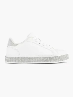 Kinderen Graceland Witte Sneaker Steentjes
