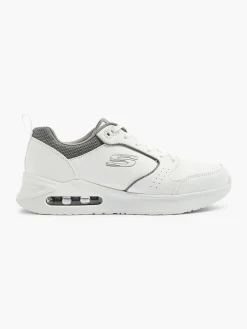 Heren Skechers Witte Solitair
