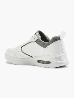 Heren Skechers Witte Solitair