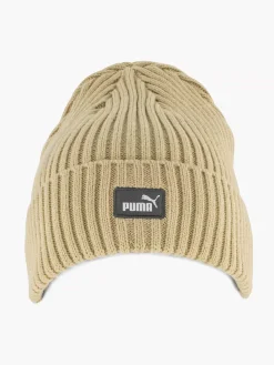 Dames Puma Zandkleurige Classic Cuff Beanie