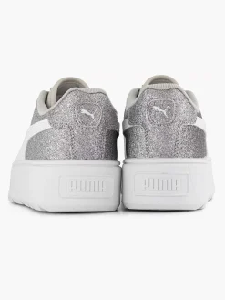 Dames Puma Zilveren Karmen Glitz Jr