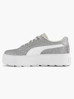 Dames Puma Zilveren Karmen Glitz Jr