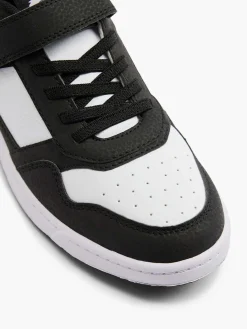 Kinderen Vty Zwart/ Witte Sneaker