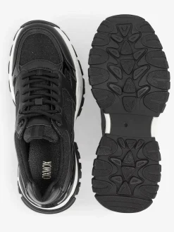 Dames Oxmox Zwarte Chunky Sneaker