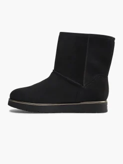 Dames Esprit Zwarte Enkelboot Gevoerd
