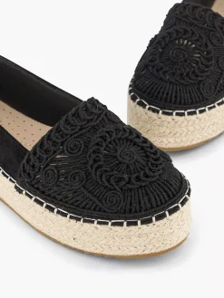 Dames Graceland Zwarte Espadrille