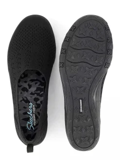Dames Skechers Zwarte Fiftster - Love Starz