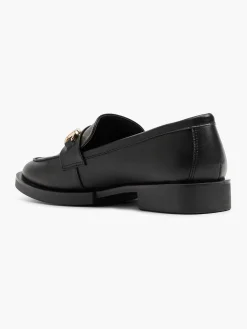 Dames Graceland Zwarte Loafer Sierketting