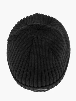 Dames Puma Zwarte Classic Cuff Beanie