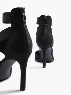 Dames Graceland Zwarte Pump Elastiek