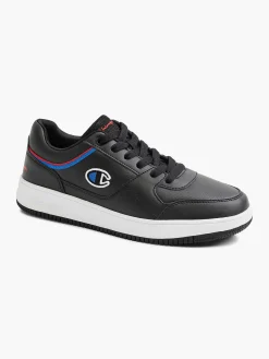 Heren Champion Zwarte Rebound Low