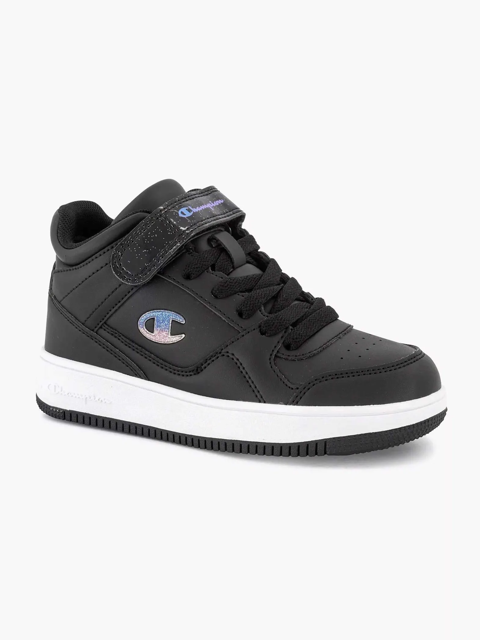 Kinderen Champion Zwarte Rebound Vintage Mid G
