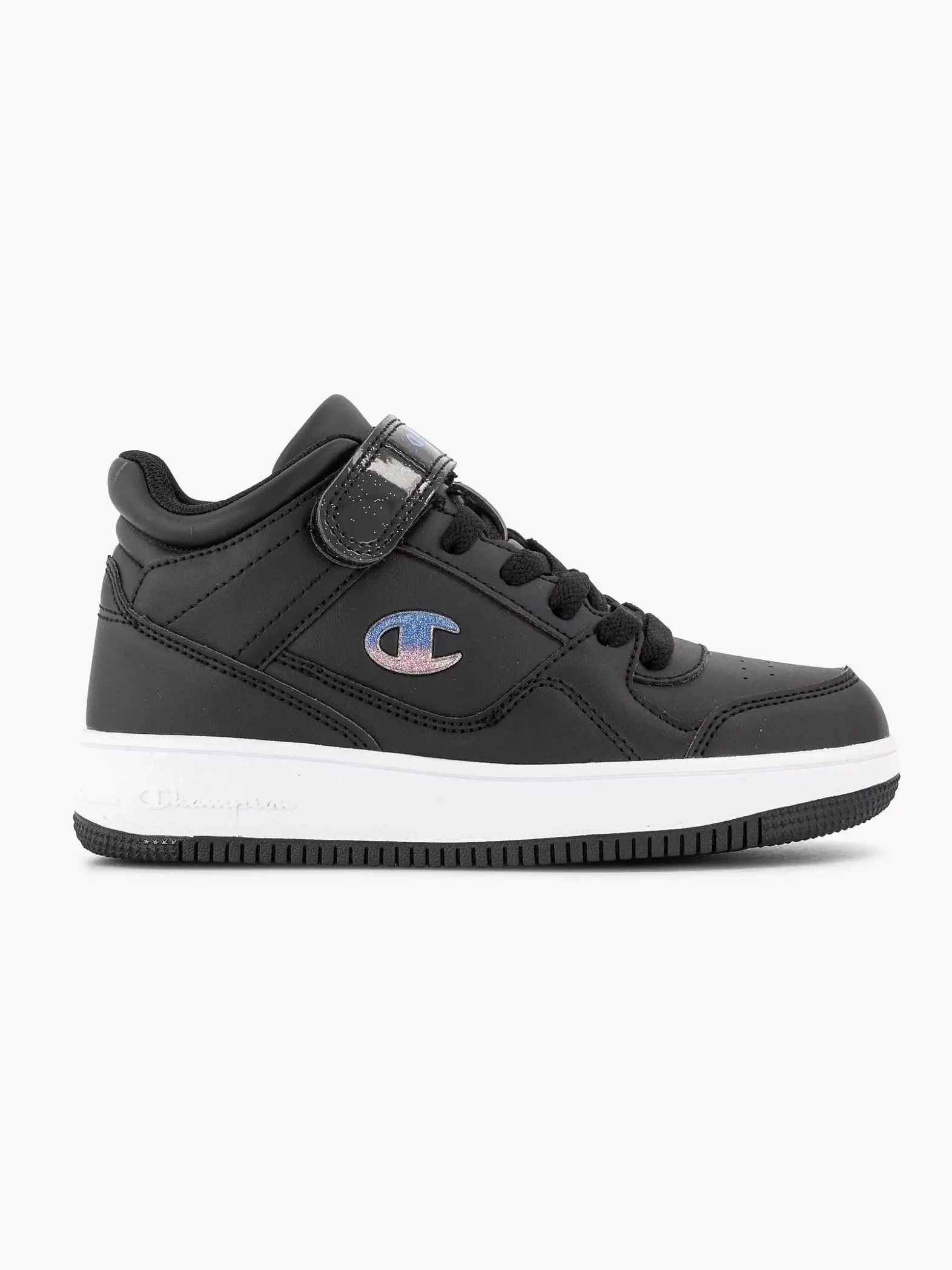 Kinderen Champion Zwarte Rebound Vintage Mid G