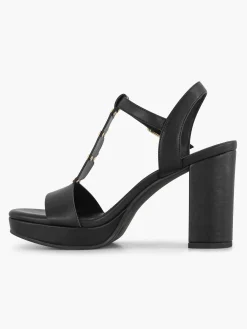 Dames Graceland Zwarte Sandalette
