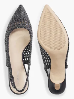Dames Graceland Zwarte Slingback Pump