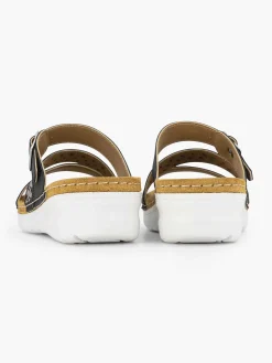 Dames Easy Street Zwarte Slipper