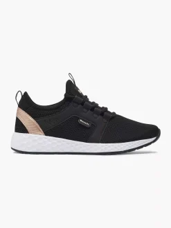 Dames Bench Zwarte Sneaker Memory Foam