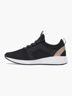 Dames Bench Zwarte Sneaker Memory Foam