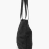 Dames 5th Avenue Zwarte Suede Schoudertas